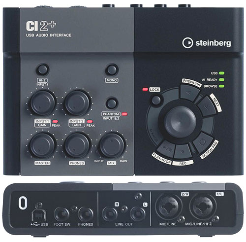 Review Audio Interface Steinberg CI2+